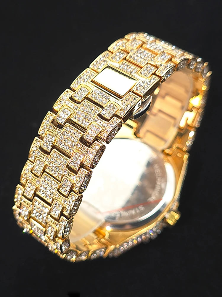 Luxury Diamond Waterproof Iced Out Watch