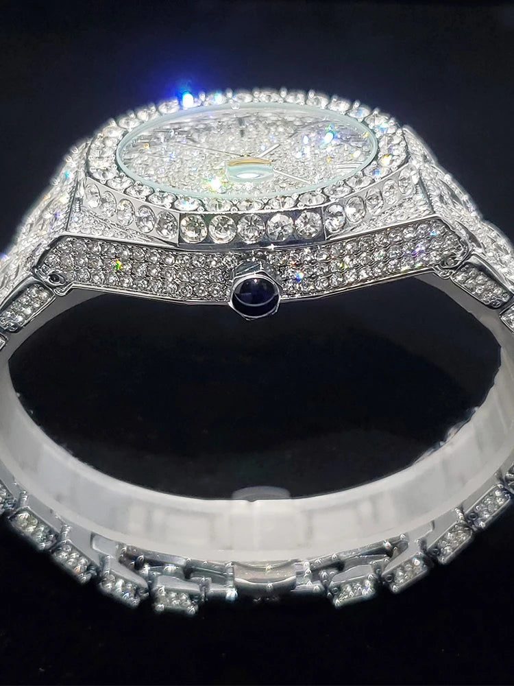 Luxury Diamond Waterproof Iced Out Watch
