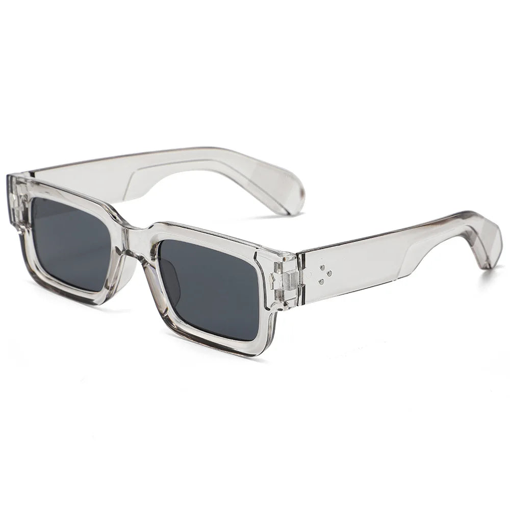 Retro Square Sunglasses Classic Plastic Frame Sunglasses