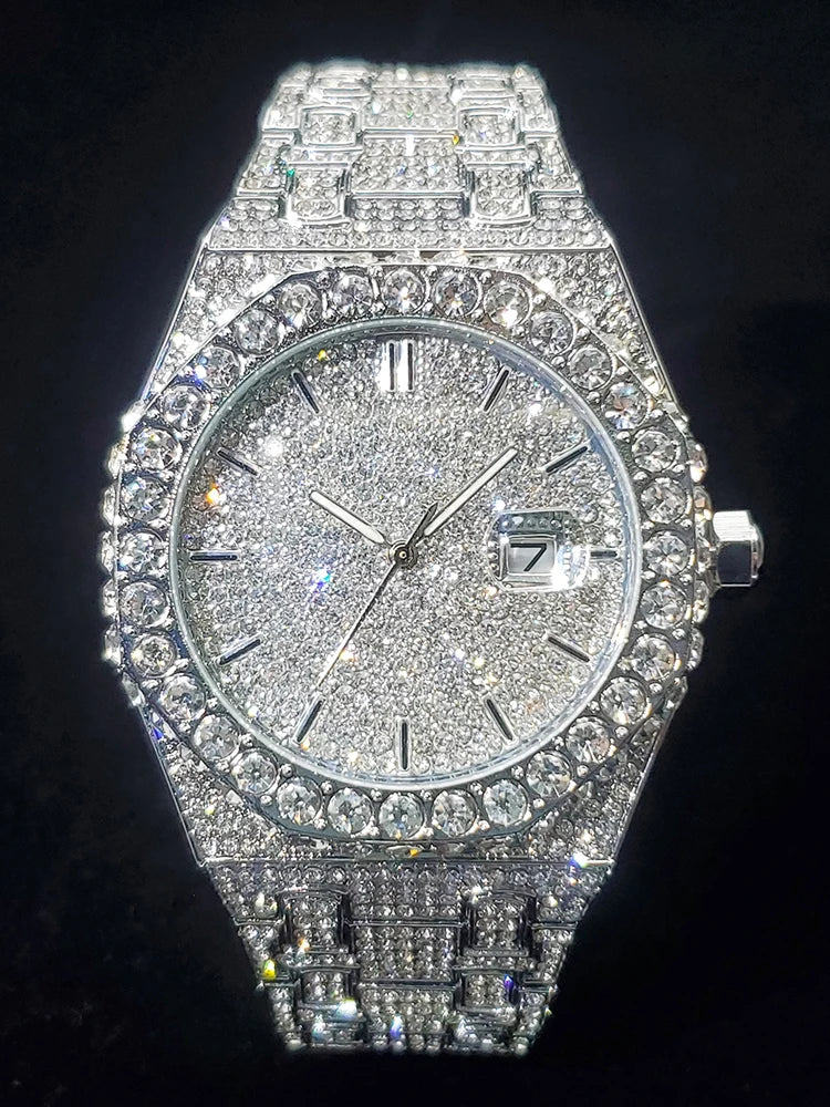Luxury Diamond Waterproof Iced Out Watch