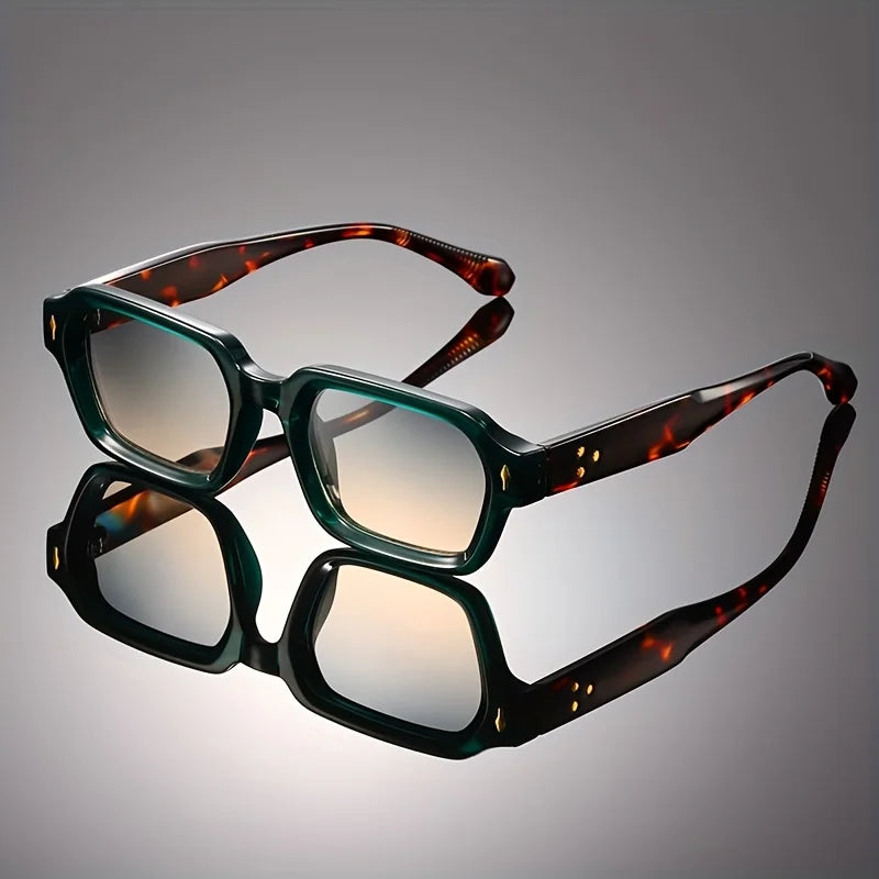 High End Retro Square Frame Sunglasses