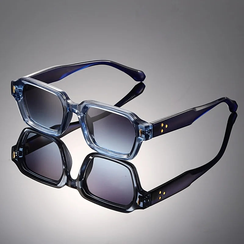 High End Retro Square Frame Sunglasses