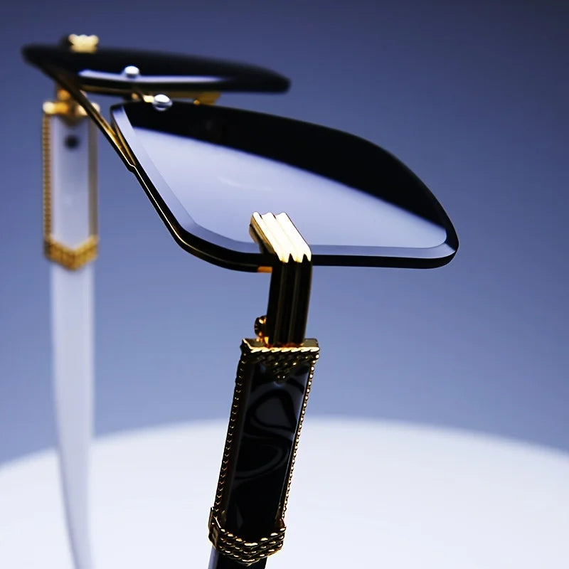 Classic Small Square Rimless Sunglasses Unisex Sunglasses