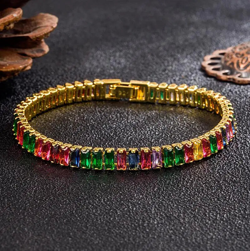 3MM VVS Moissanite Tennis Solid S925 Bracelet