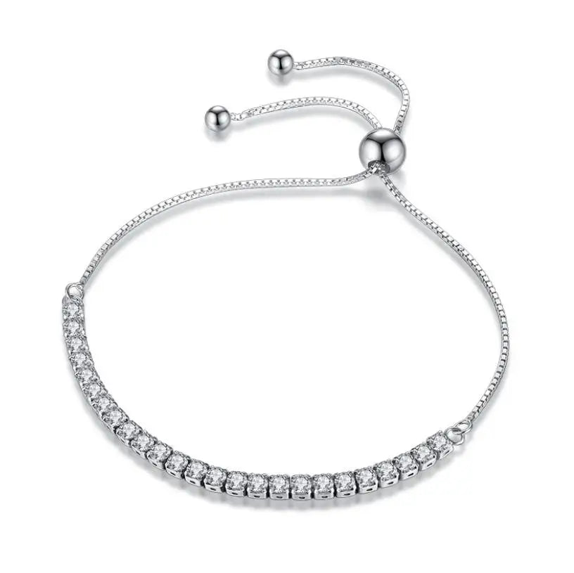 3MM VVS Moissanite Tennis Solid S925 Bracelet