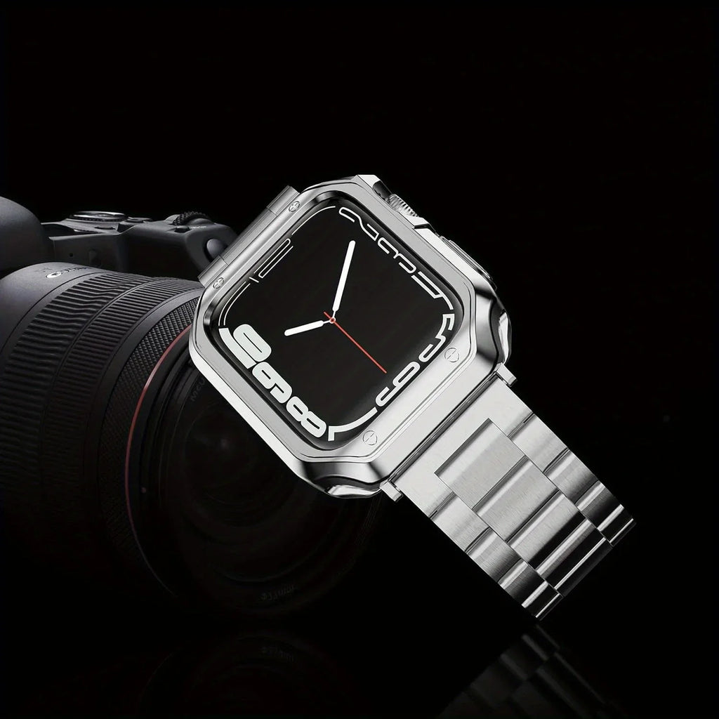 Watch Strap & Watch Case For Apple Watch Metal Band