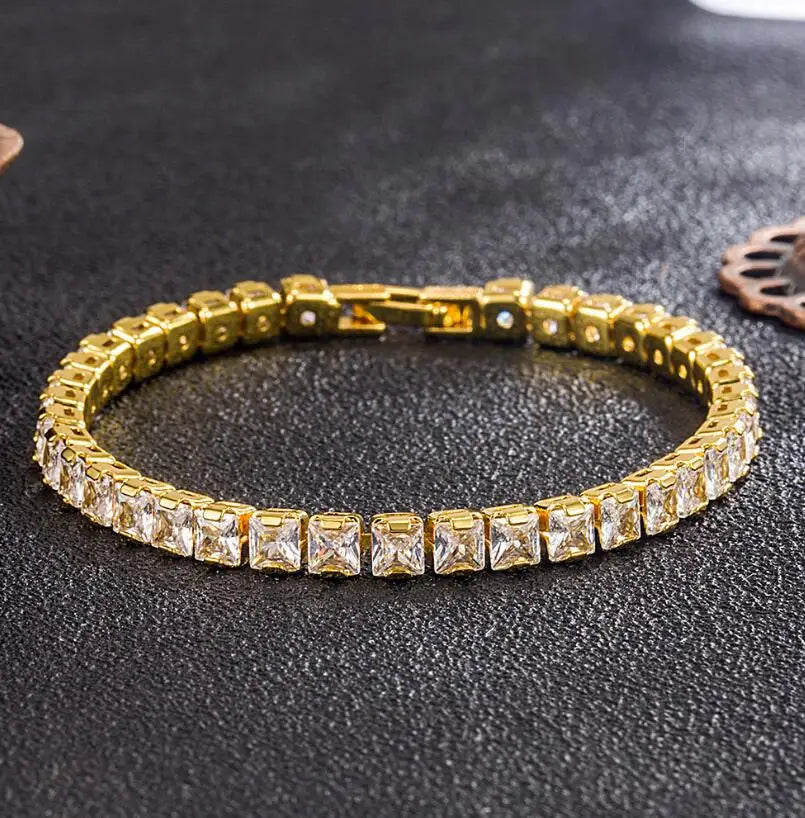 3MM VVS Moissanite Tennis Solid S925 Bracelet