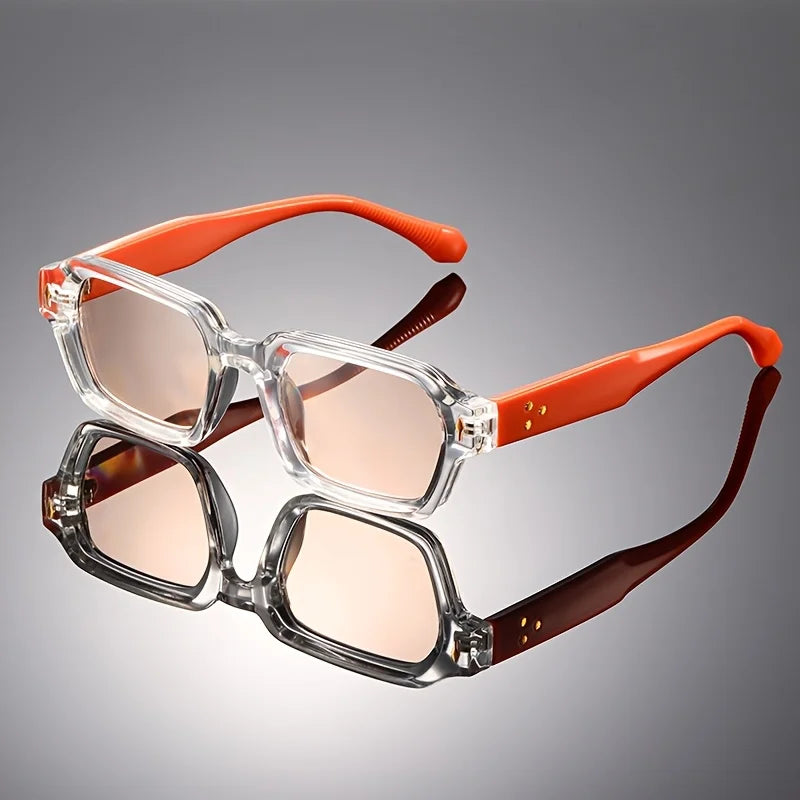 High End Retro Square Frame Sunglasses