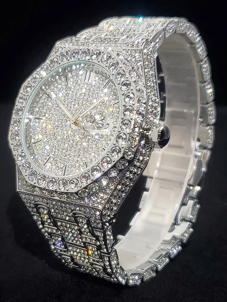 Luxury Diamond Waterproof Iced Out Watch