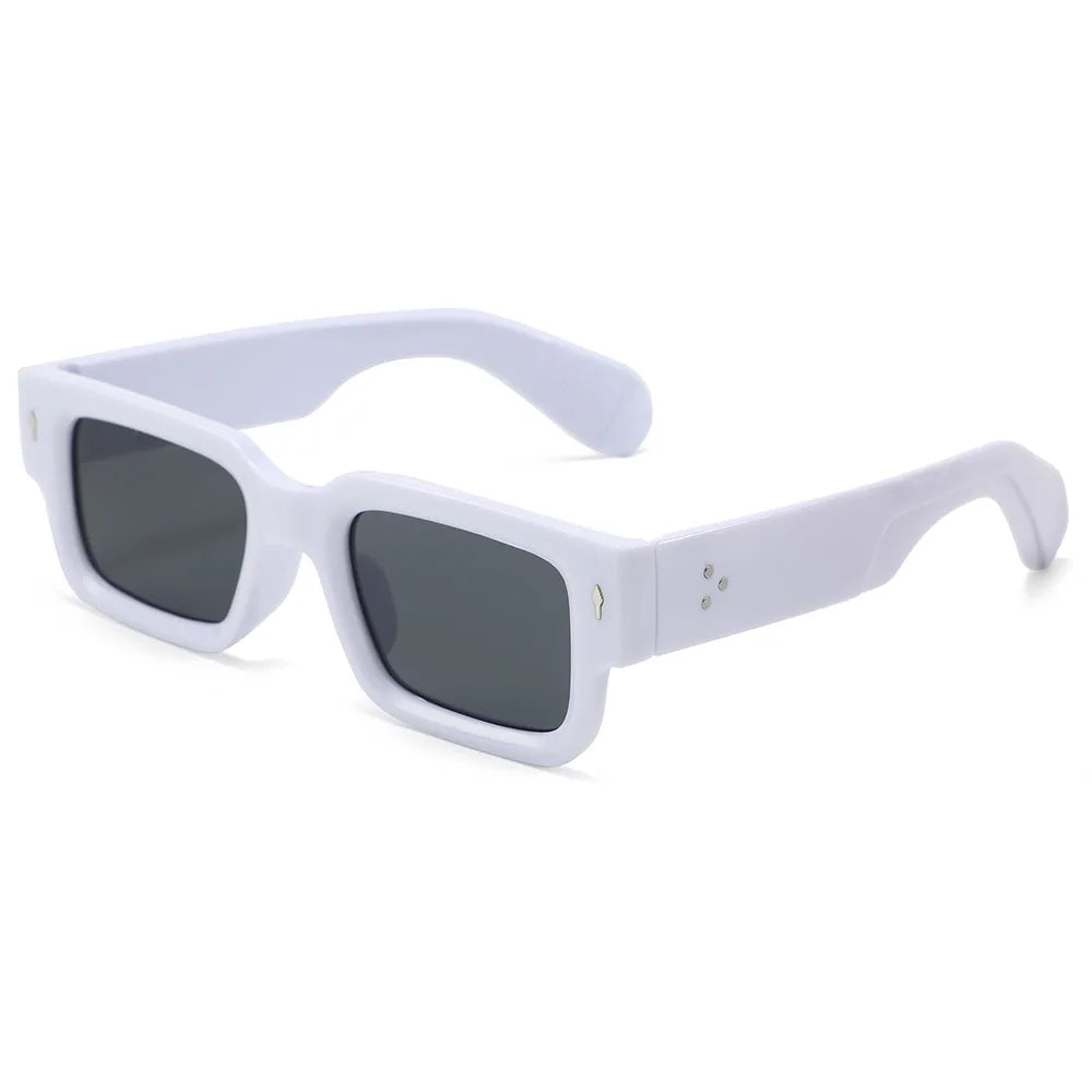 Retro Square Sunglasses Classic Plastic Frame Sunglasses