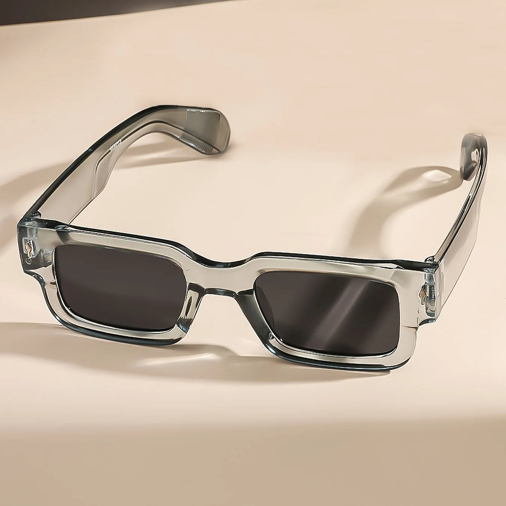 Retro Square Sunglasses Classic Plastic Frame Sunglasses
