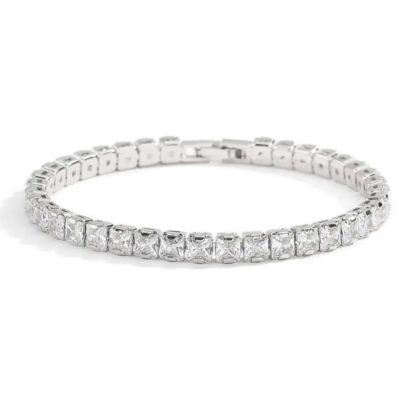 3MM VVS Moissanite Tennis Solid S925 Bracelet