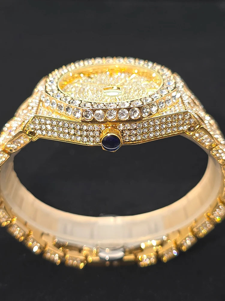 Luxury Diamond Waterproof Iced Out Watch