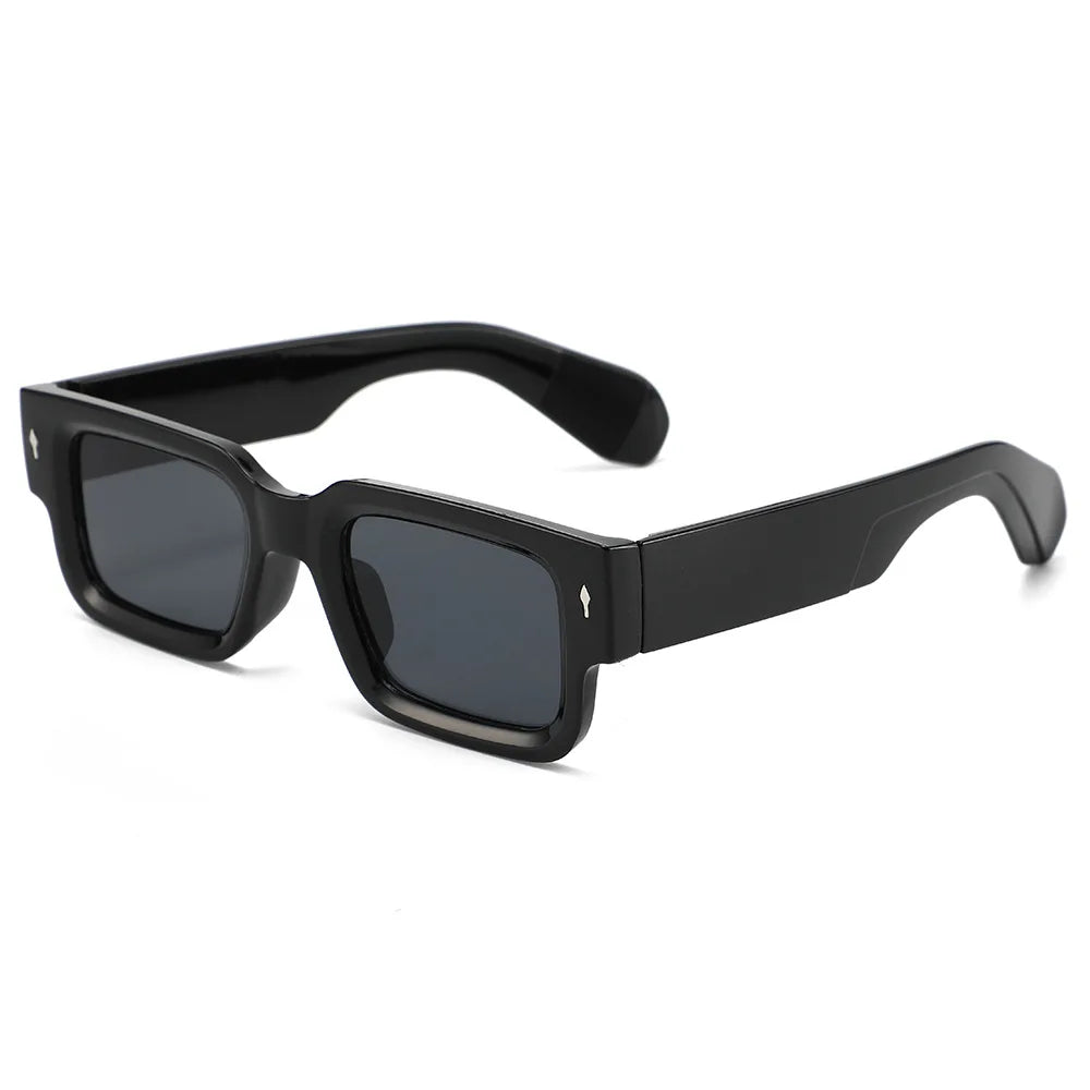 Retro Square Sunglasses Classic Plastic Frame Sunglasses