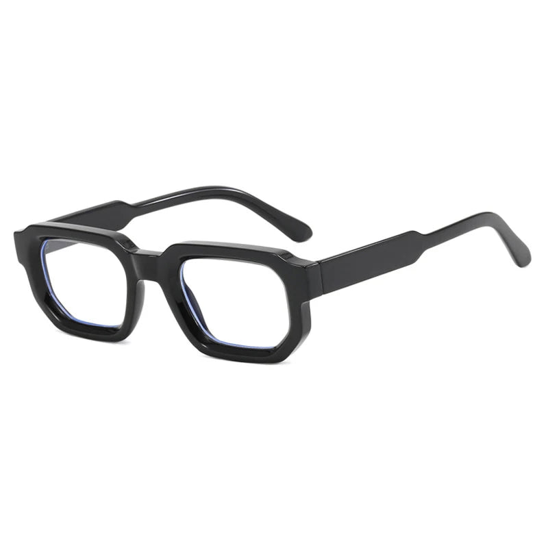 Vintage Rectangle Frame Retro Luxury Brand Design Sunglasses