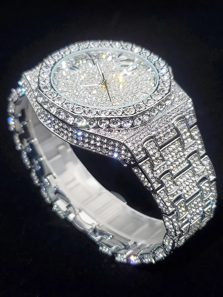 Luxury Diamond Waterproof Iced Out Watch